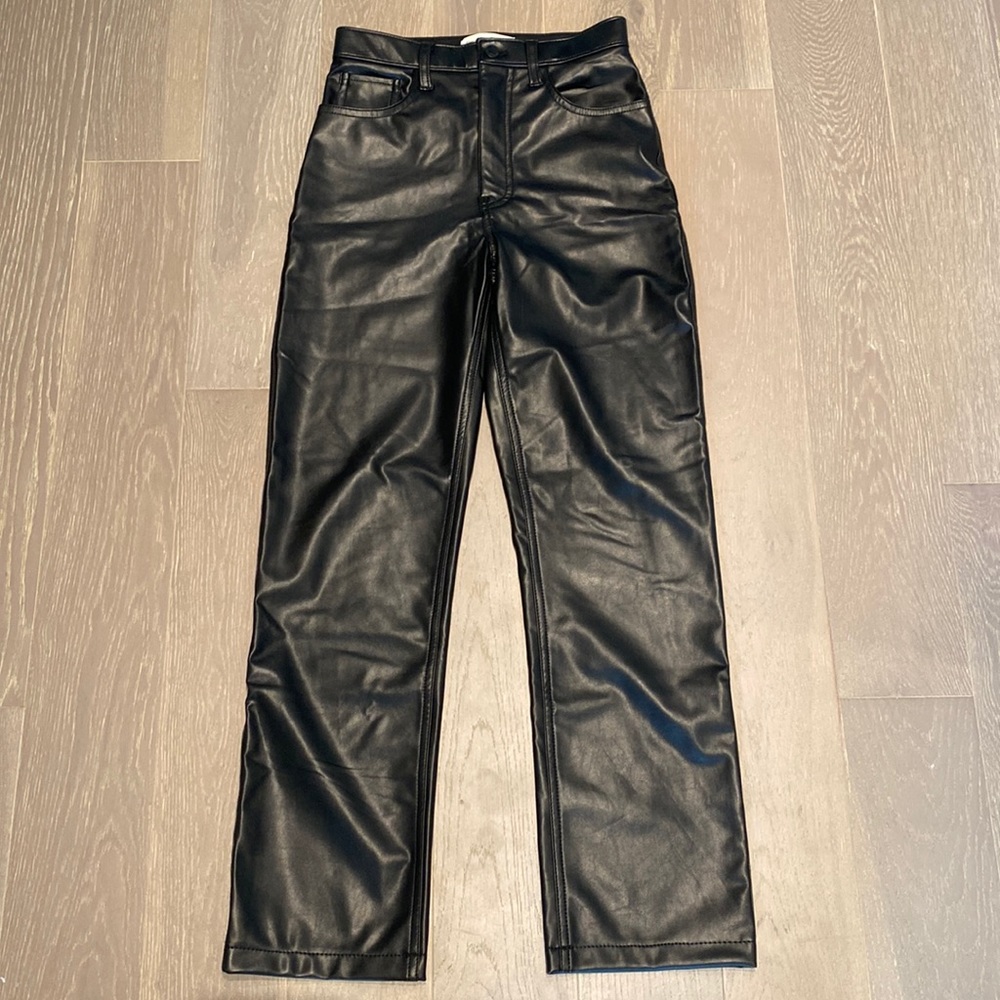 Abercrombie and Fitch leather pant